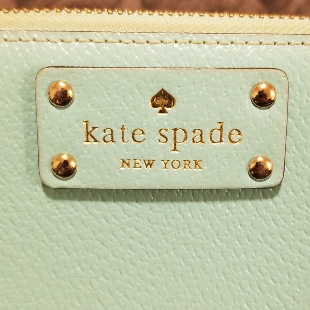 Mint Blue Kate Spade Wallet